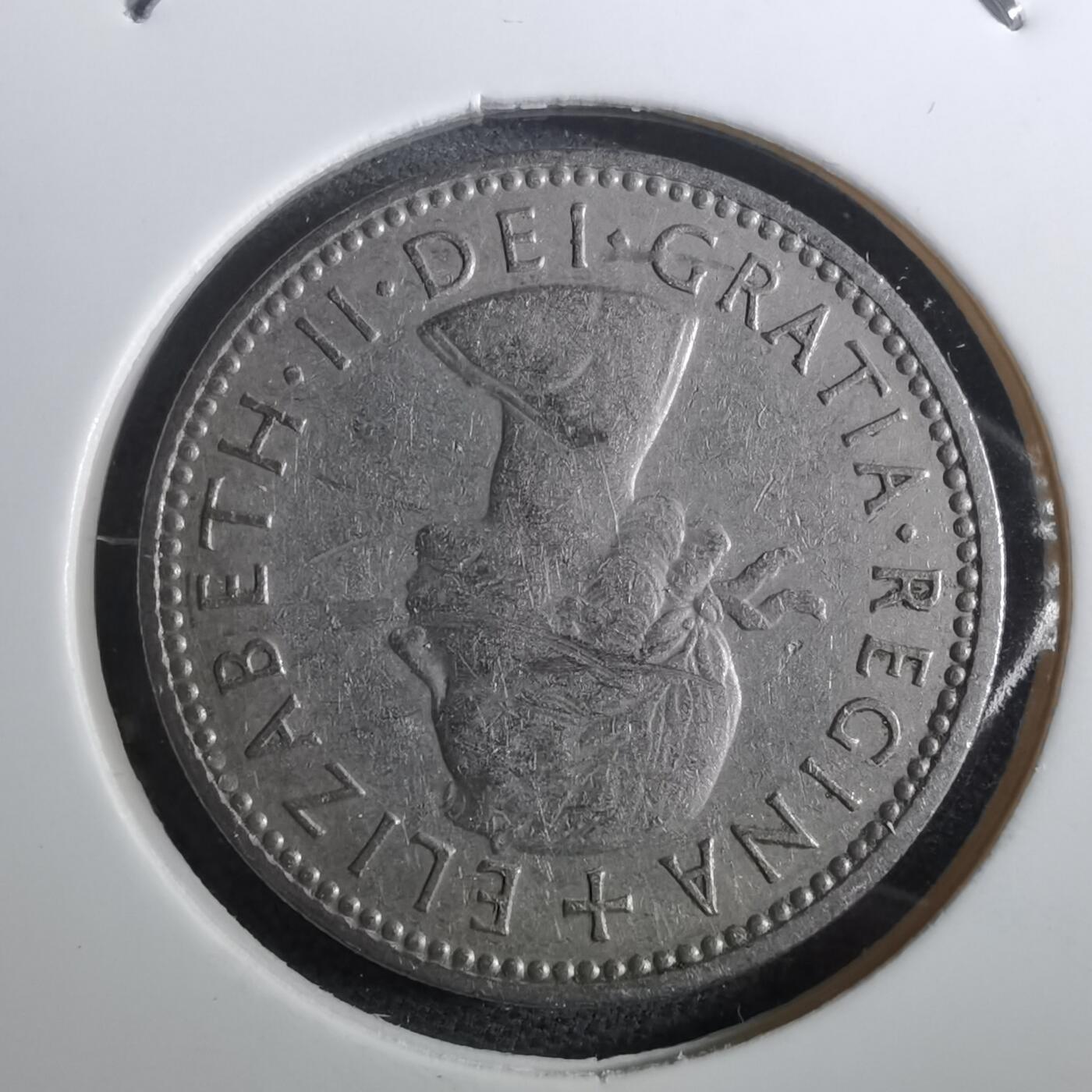 沼泽如烟--第950场 英国1963年1先令