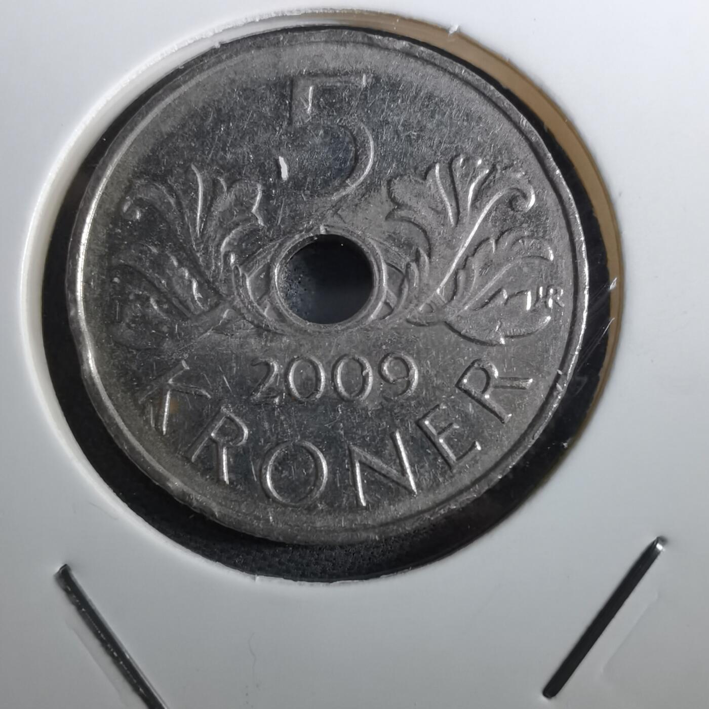 沼泽如烟--第950场 挪威2009年5克朗