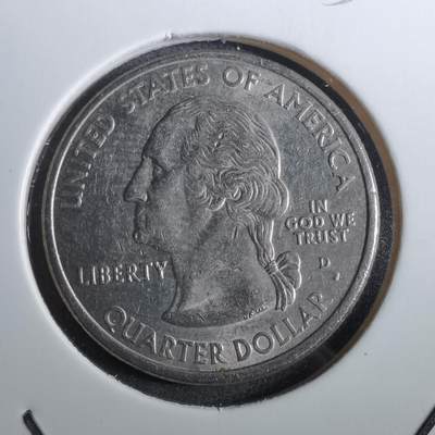 沼泽如烟--第950场 - 美国2001年25分纪念币