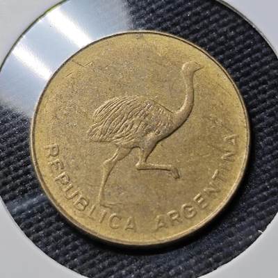 KK钱币收藏小铺  第383期  2月预留时间 周末发货 -  阿根廷1比索 鸵鸟