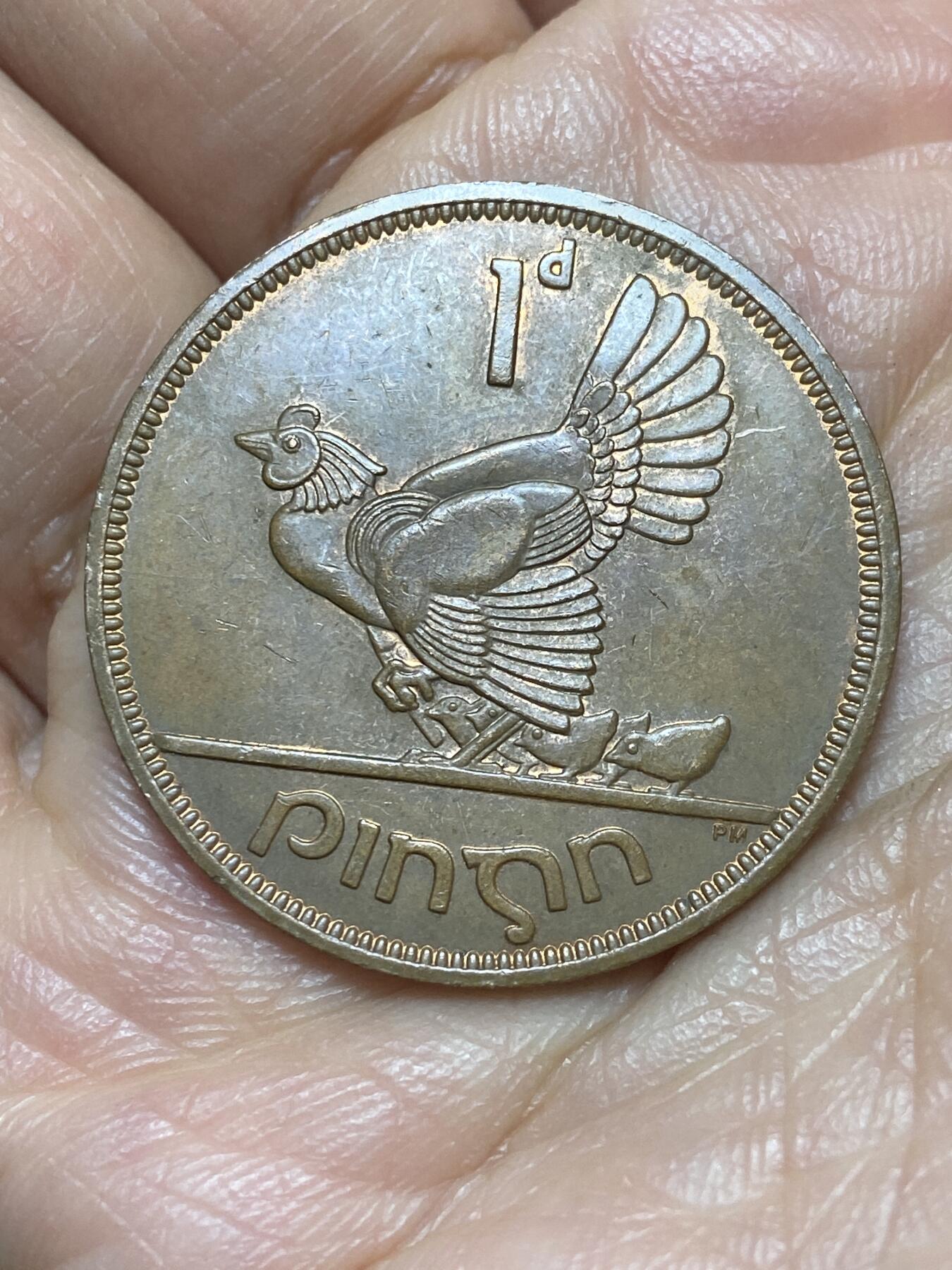 2026年第三场(总第一百七十二场）外国好品散币场(免佣金) 爱尔兰🇮🇪1968年1便士(共和国时期第一套，关门年)