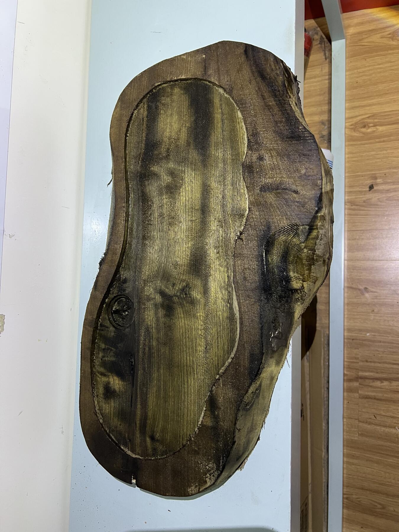 零元拍： 1231-3金丝楠 茶盘，尺寸约515/240/290/厚40MM，满果香，满金丝满水波，未上漆上蜡。重量约4.5公斤