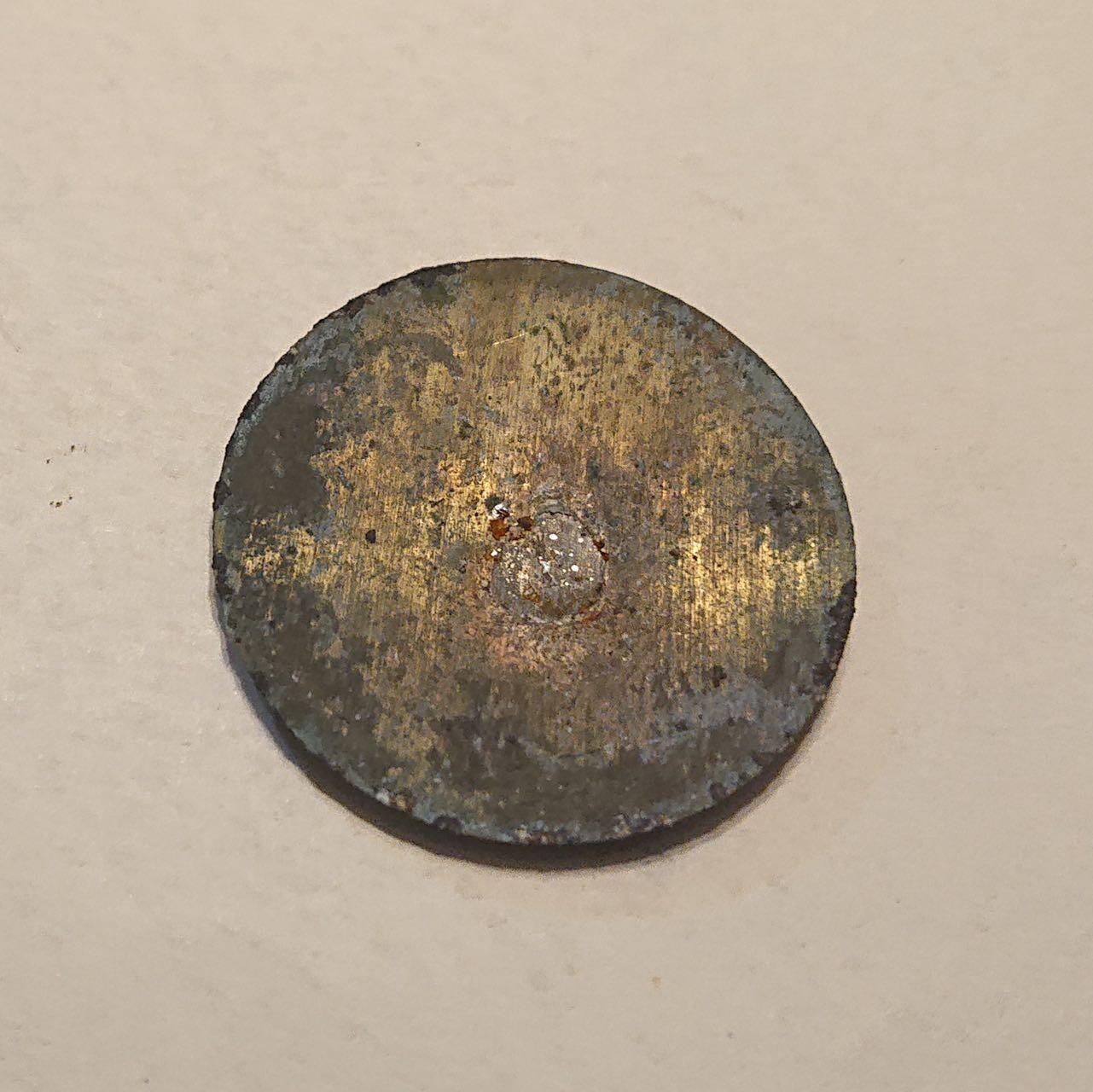 【第肆場】近代勋奖章徽章服饰杂项专场 民国 国中生铜皮帽徽