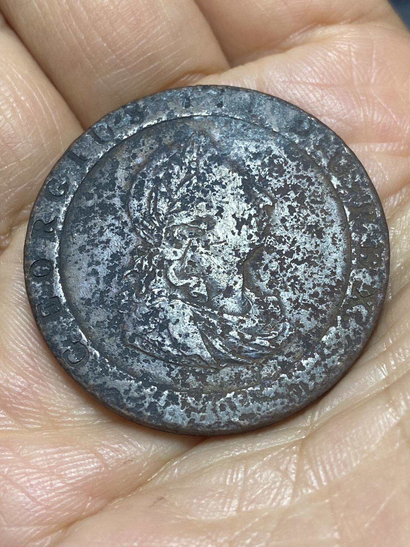 2026年第三场(总第一百七十二场）外国好品散币场(免佣金) 英国🇬🇧1797年车轮1便士(乔治三世时期)