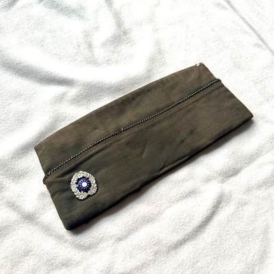 【第肆場】近代勋奖章徽章服饰杂项专场 - 民国时期 陆军船形帽—头围约53cm