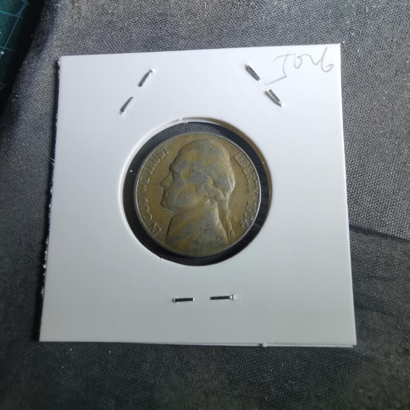 沼泽如烟--第950场 美国1954年五分