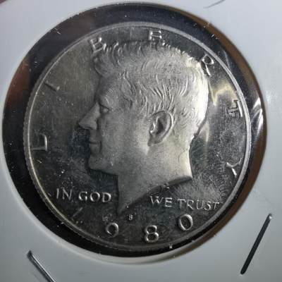 沼泽如烟--第950场 - 美国1980年半美元精制币