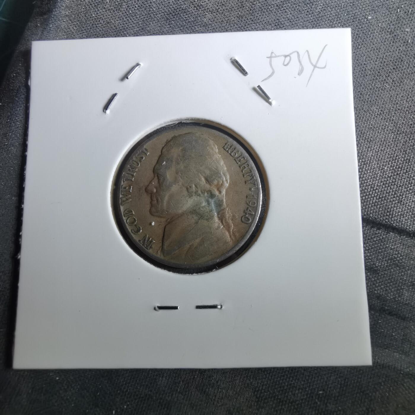 沼泽如烟--第950场 美国1940年五分