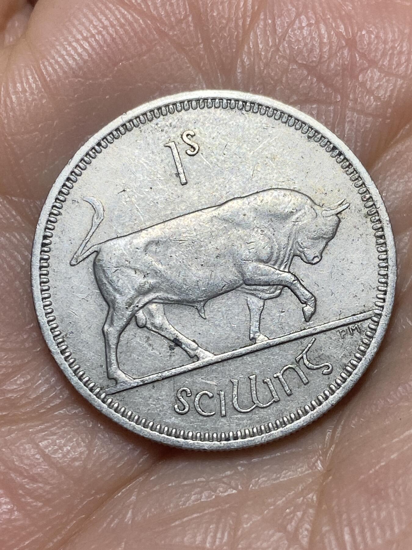 2026年第三场(总第一百七十二场）外国好品散币场(免佣金) 爱尔兰🇮🇪1968年1先令(共和国时期第一套第二版，关门年)