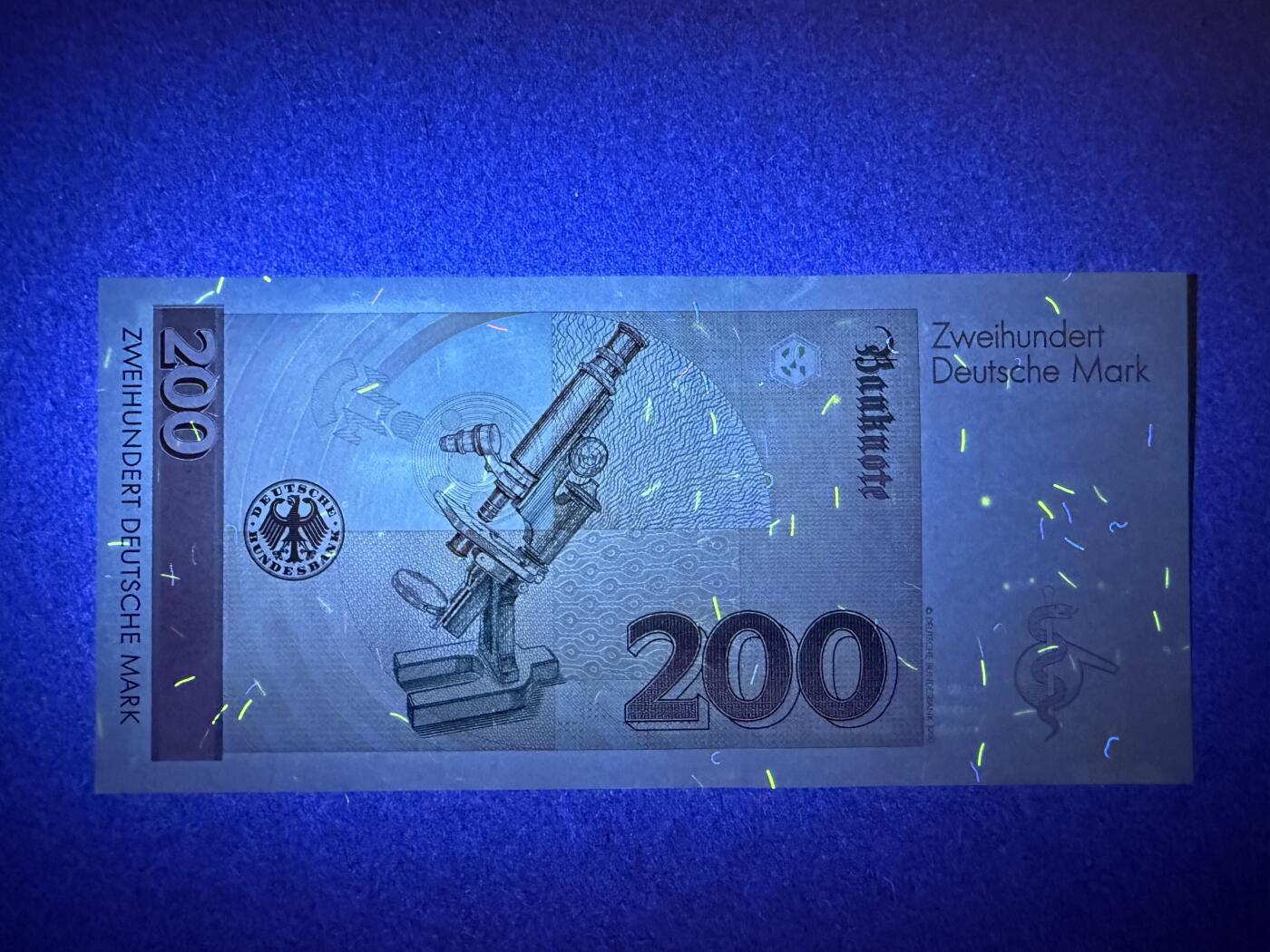 《艾美收藏》第227期-1.3周六外币黄金场-马年首拍 德国200马克 UNC 1989年 德国医学家埃尔利希 AA冠无4