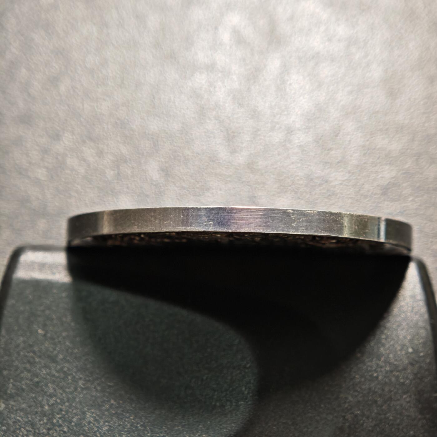 【德藏】世界币章拍卖第160期 19世纪 德国勃兰登堡农业博览会纪念银章 名家LOOS作品 直径约：41.7mm；重约：31.3g