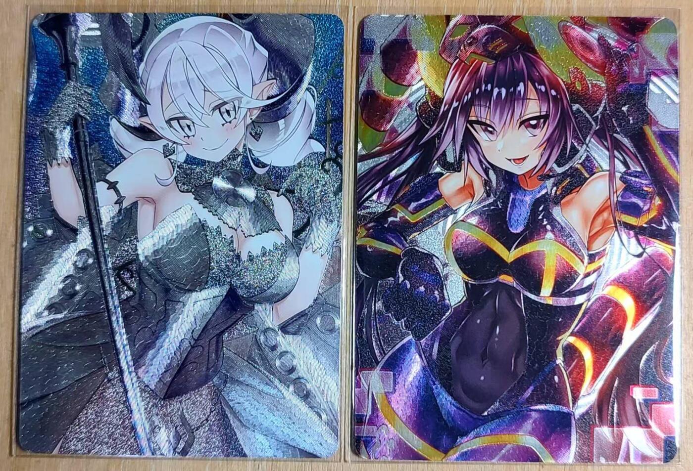 龙虎卡牌-七零场，2026首场，全场包邮！！（无佣金，周六结拍，欢迎送拍） 粗闪2张 游戏王卡牌 白银姬+舞娘