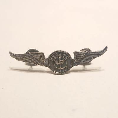 【第肆場】近代勋奖章徽章服饰杂项专场 - 民国时期 CNAC中国航空公司胸标