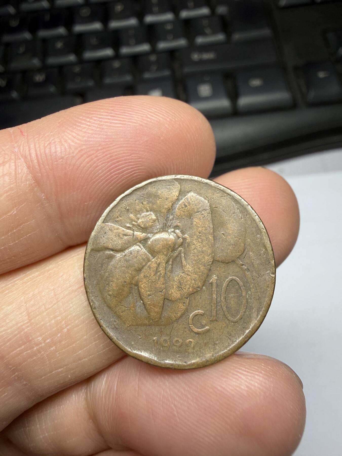 2025年集古藏今外币拍卖第十一期-第7场—（总第297拍），可以寄存60天，满160元包邮。 1922年意大利10分