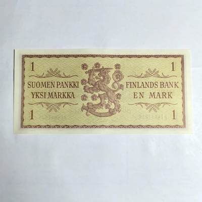 各国外币第106期 无佣金 - 芬兰1马克 全新