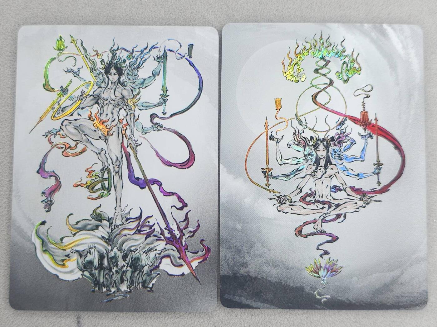 龙虎卡牌-七零场，2026首场，全场包邮！！（无佣金，周六结拍，欢迎送拍） 彩闪2张 启读 沈鑫 - 哪吒