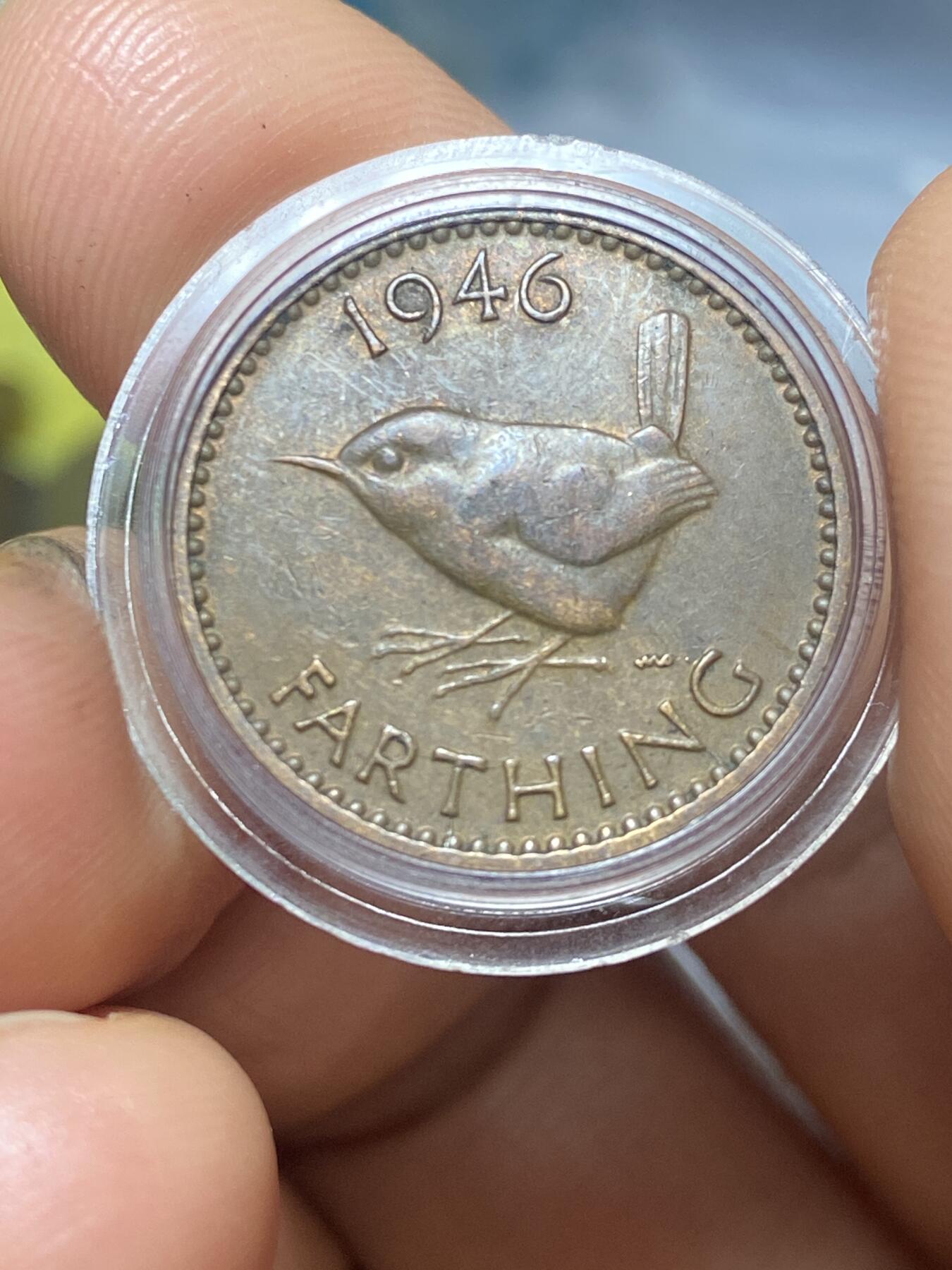 2026年第三场(总第一百七十二场）外国好品散币场(免佣金) 英国🇬🇧1946年1法新(乔治六世第一版)