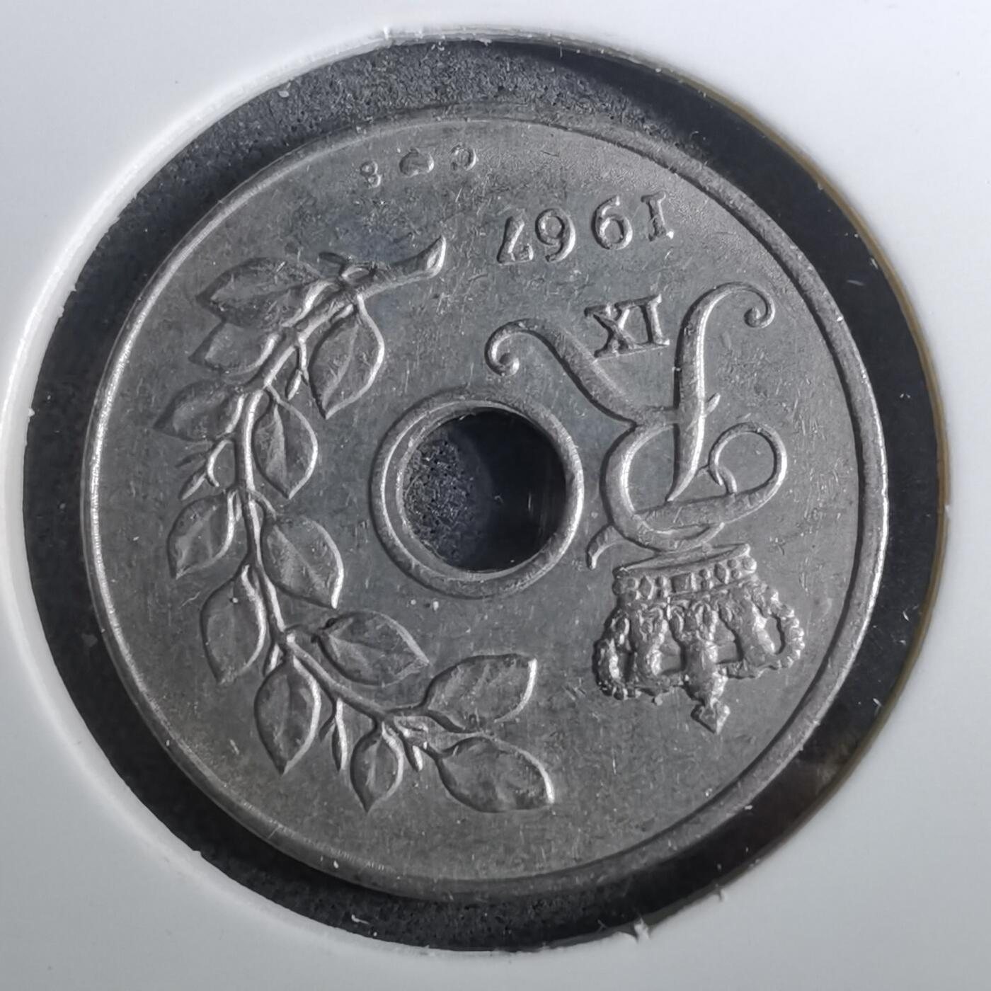 沼泽如烟--第950场 丹麦1967年25欧尔