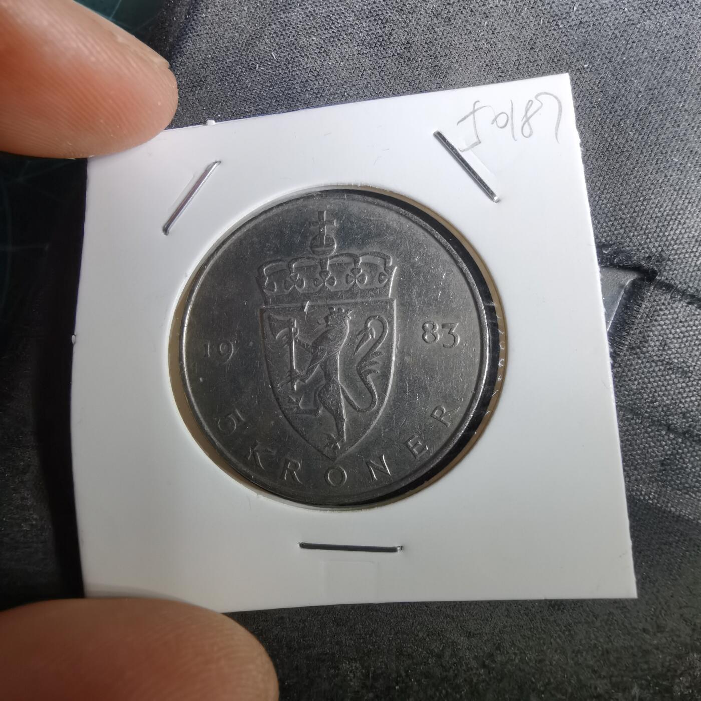 沼泽如烟--第950场 挪威1983年5克朗