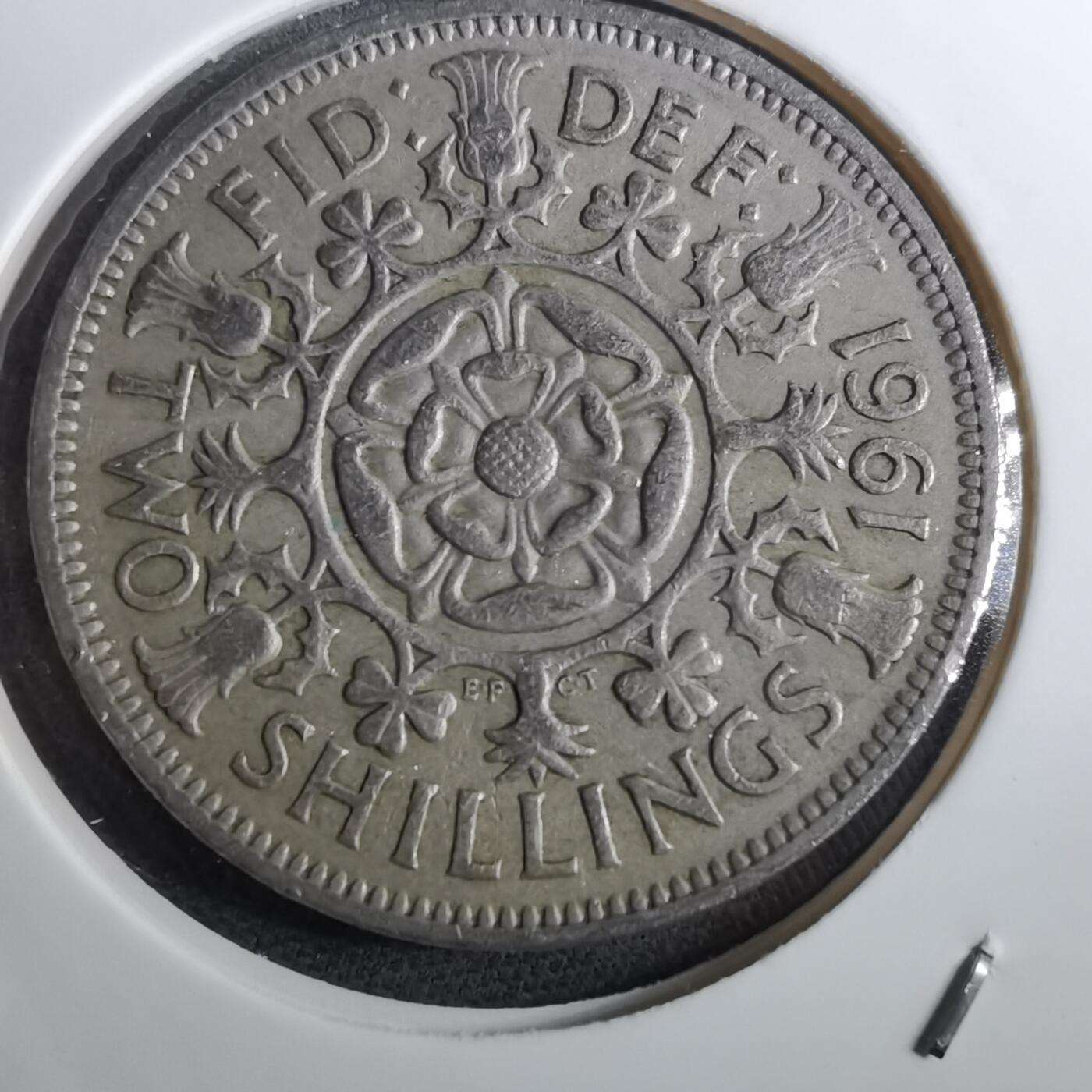 沼泽如烟--第950场 英国1961年2先令