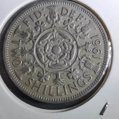 沼泽如烟--第950场 - 英国1961年2先令