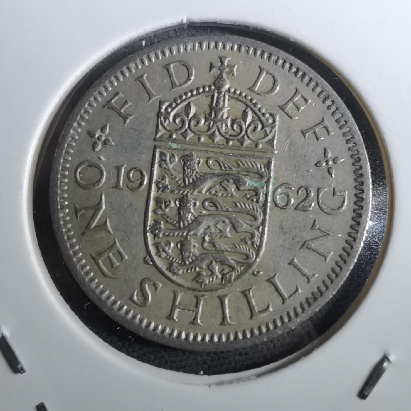 沼泽如烟--第950场 英国1962年1先令