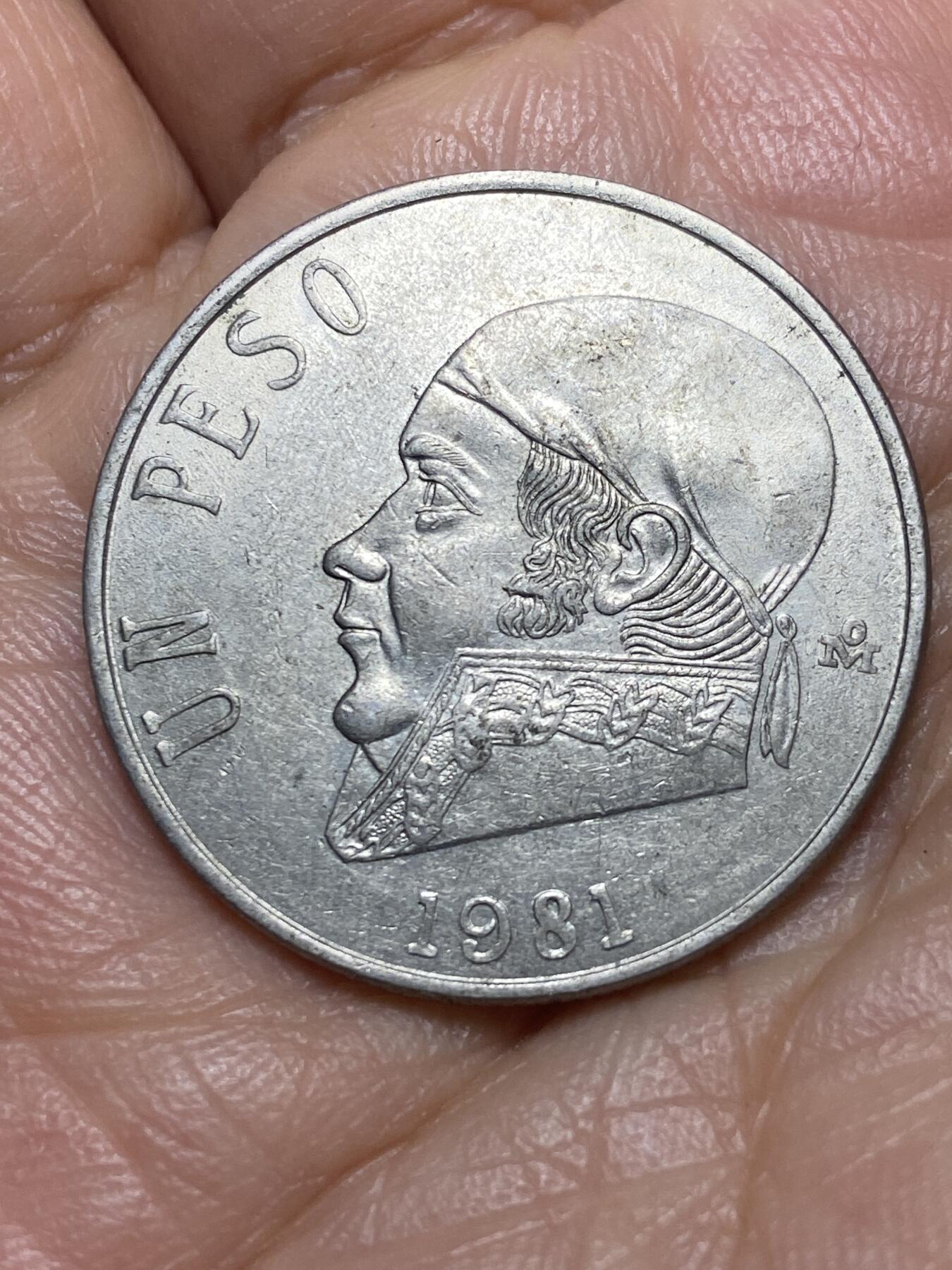 2026年第三场(总第一百七十二场）外国好品散币场(免佣金) 墨西哥🇲🇽1981年1比索(Closed 8–闭口8版)