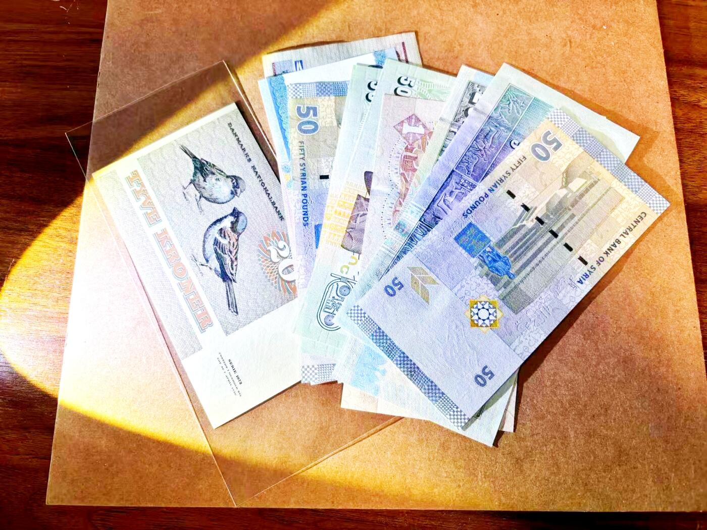 【Blue Auction】世界纸币精拍第771期——18级TOP拍卖/信誉/品质/专业/高效💫 【一组10张】柬埔寨、埃及、丹麦、叙利亚、巴西纸币一组 全新UNC