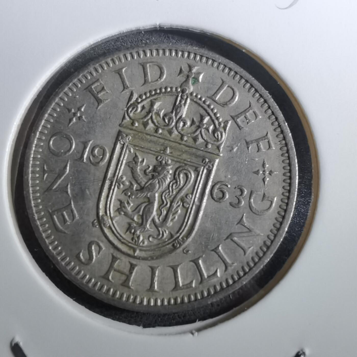 沼泽如烟--第950场 英国1963年1先令