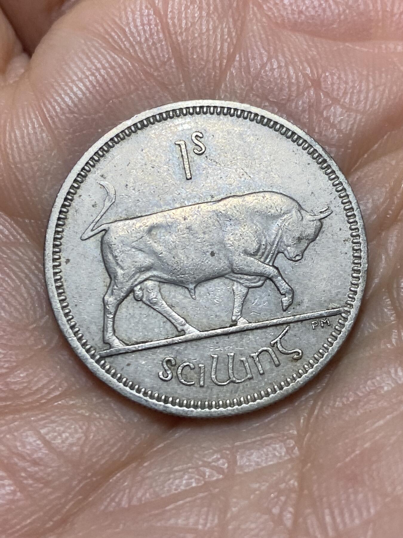 2026年第三场(总第一百七十二场）外国好品散币场(免佣金) 爱尔兰🇮🇪1963年1先令(共和国时期第一套第二版)