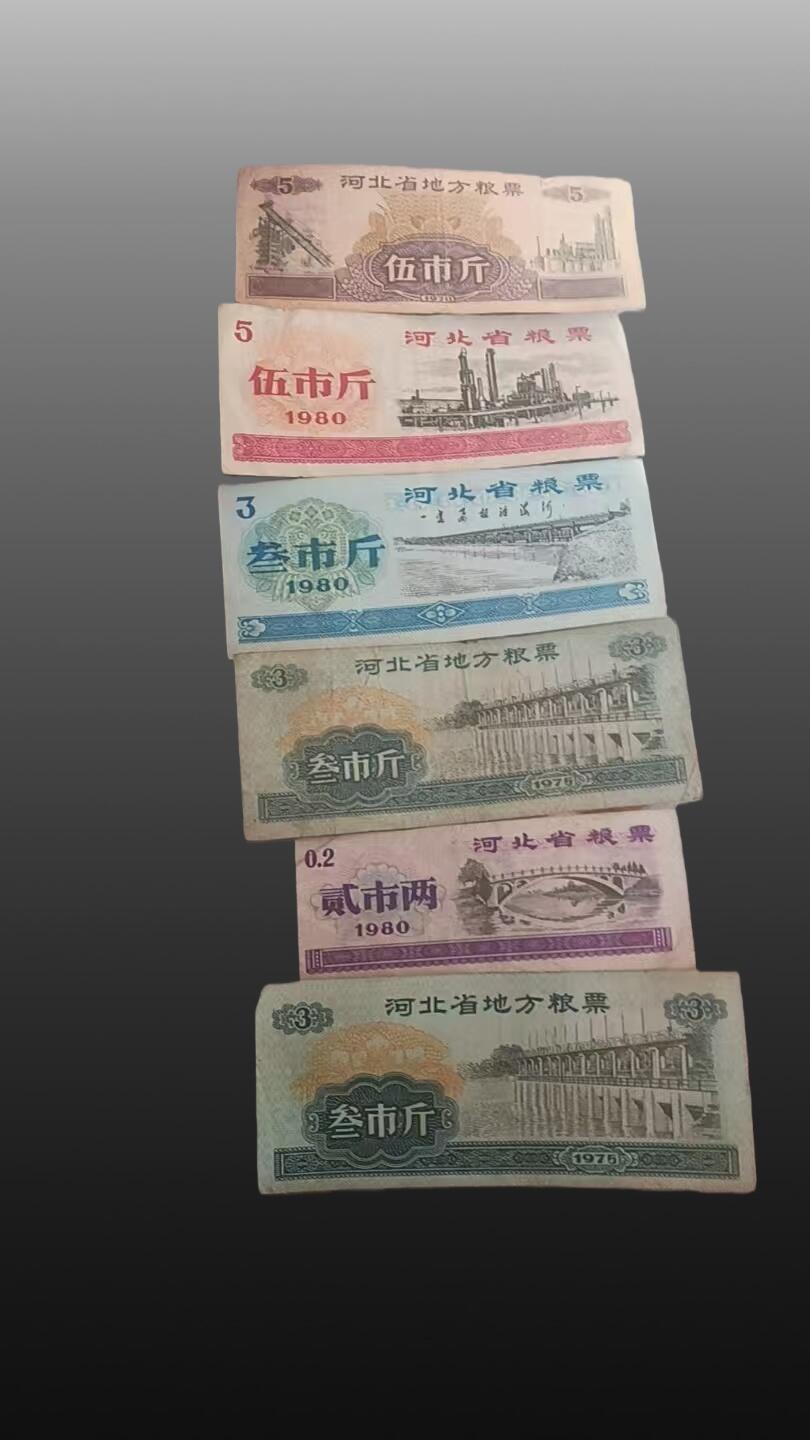 程曦曙光-安欣 粮票