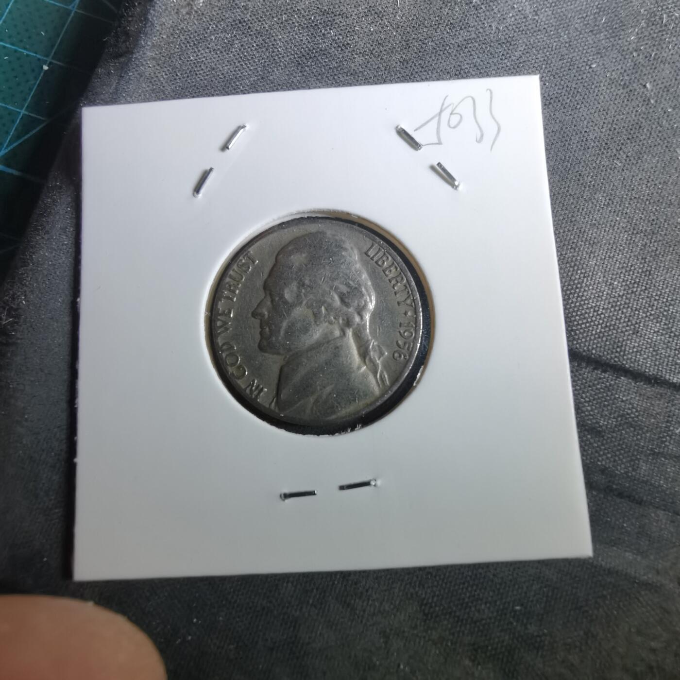 沼泽如烟--第950场 美国1956年五分