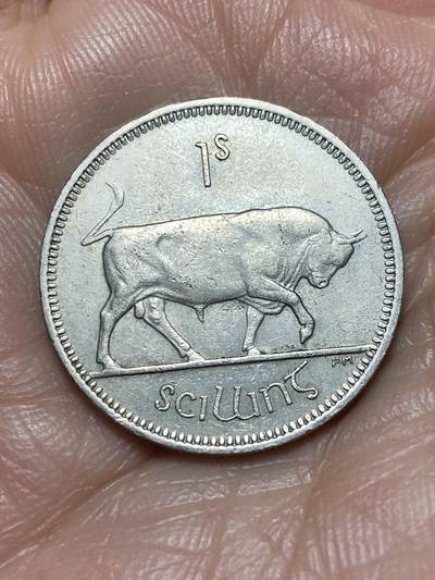 2026年第三场(总第一百七十二场）外国好品散币场(免佣金) - 爱尔兰🇮🇪1966年1先令(共和国时期第一套第二版)