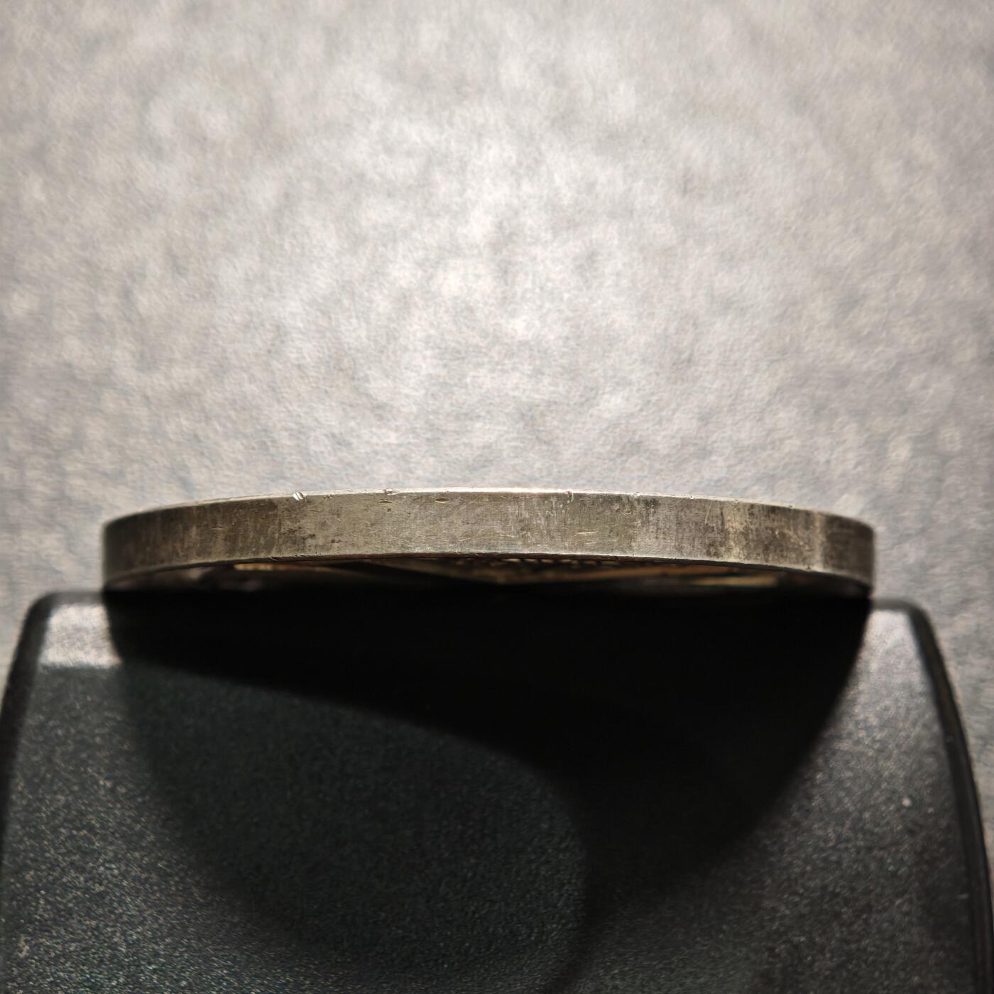 【德藏】世界币章拍卖第160期 1886年 瑞士森帕赫战役600周年高浮雕纪念银章 浮雕感极强 直径约：43mm；重约：39.4g