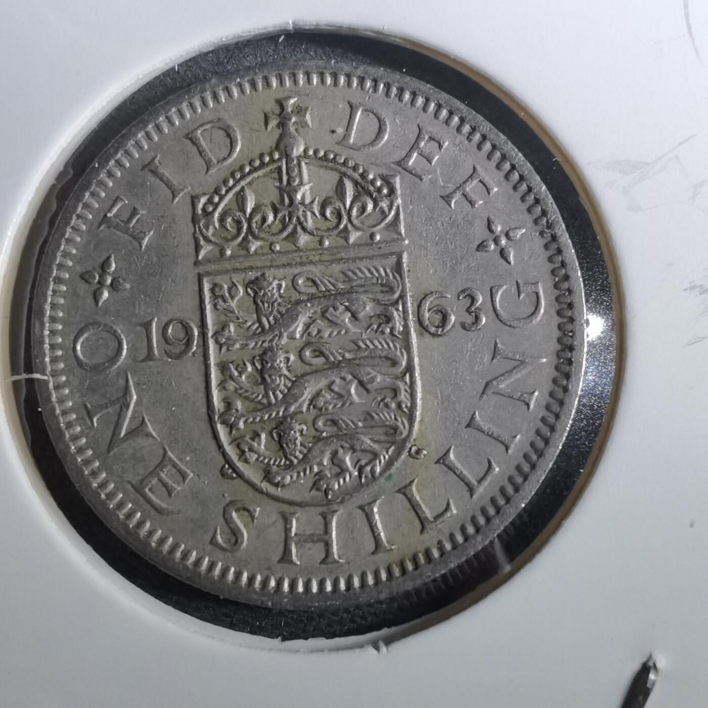 沼泽如烟--第950场 英国1963年1先令