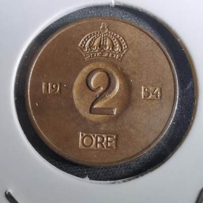 沼泽如烟--第950场 - 瑞典1954年2欧尔