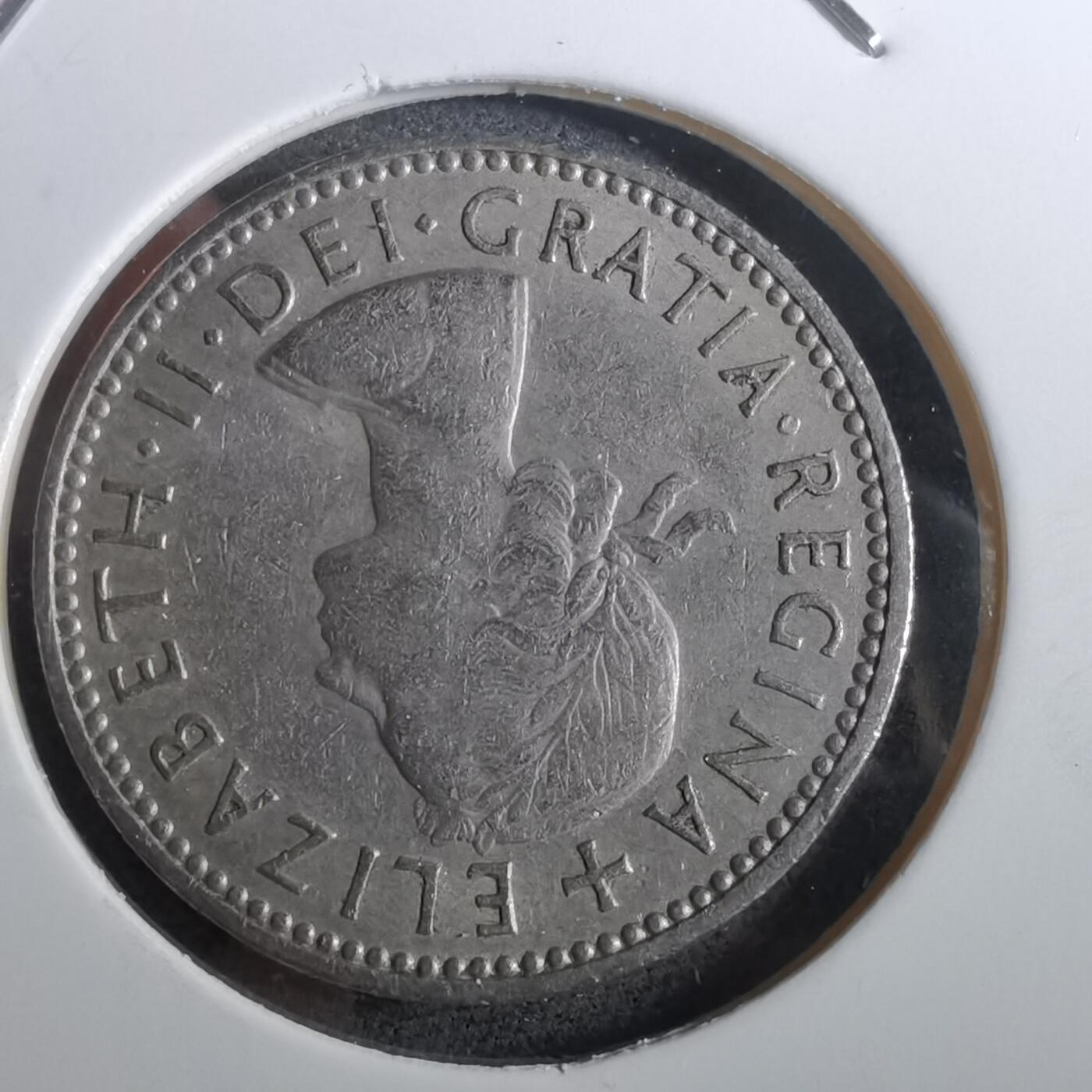 沼泽如烟--第950场 英国1956年1先令