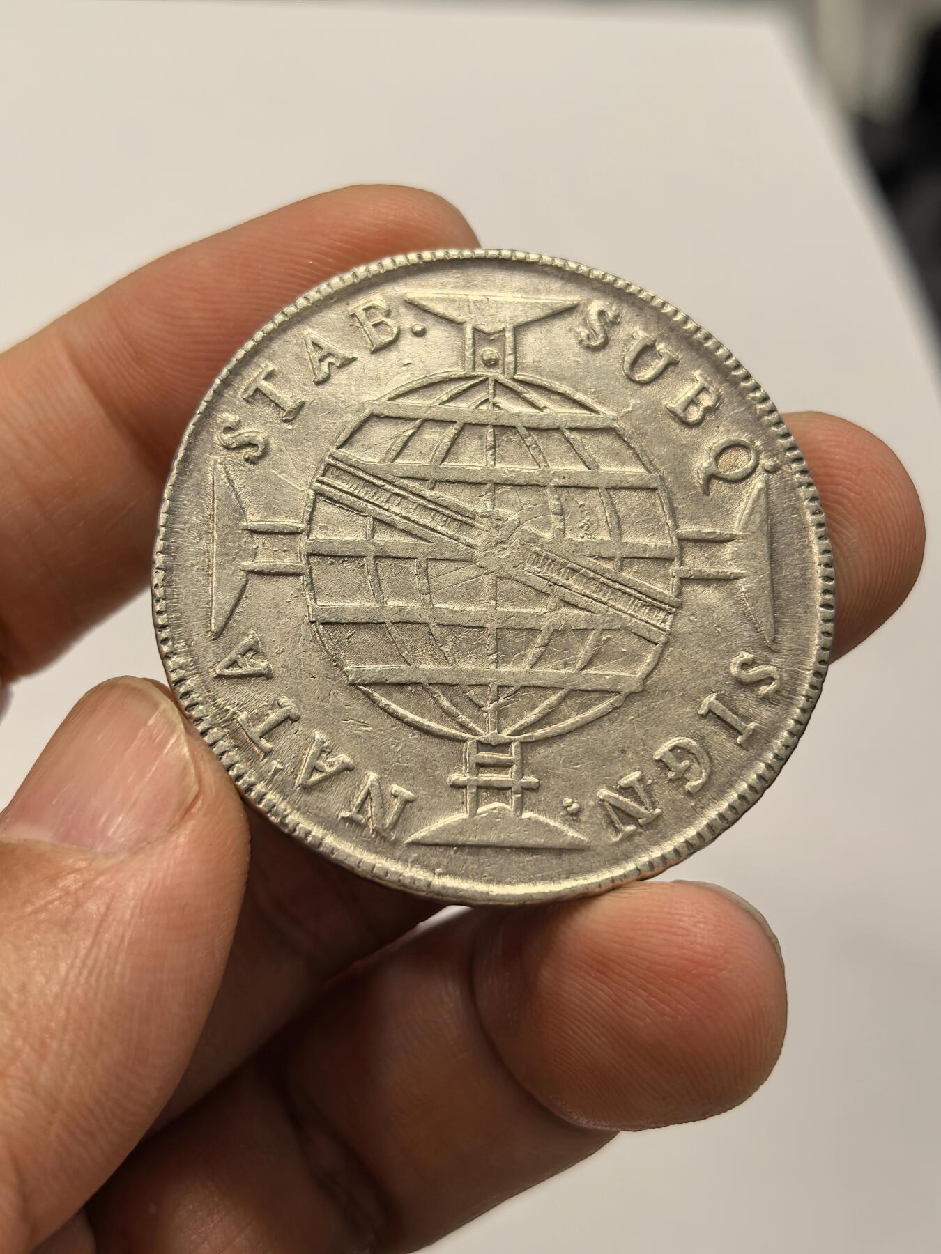 博洋堂“岁启嘉年”2026新年精品大拍专场暨第155期（全场包邮） 葡属巴西1815年地球960瑞斯大银币 味道好品