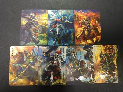 天玑星卡拍第157期《1.5周一截拍》持续收拍收评中 满赠卡需备注 - 百里卡牌 嘉宁水浒 普卡 七张