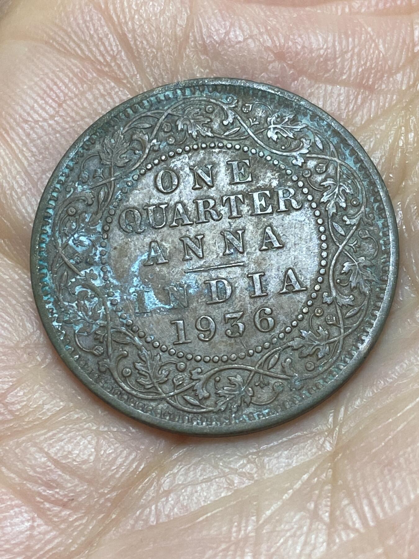 2026年第三场(总第一百七十二场）外国好品散币场(免佣金) 英属印度1936年1/4安娜(乔治五世时期，c版加尔各答造)