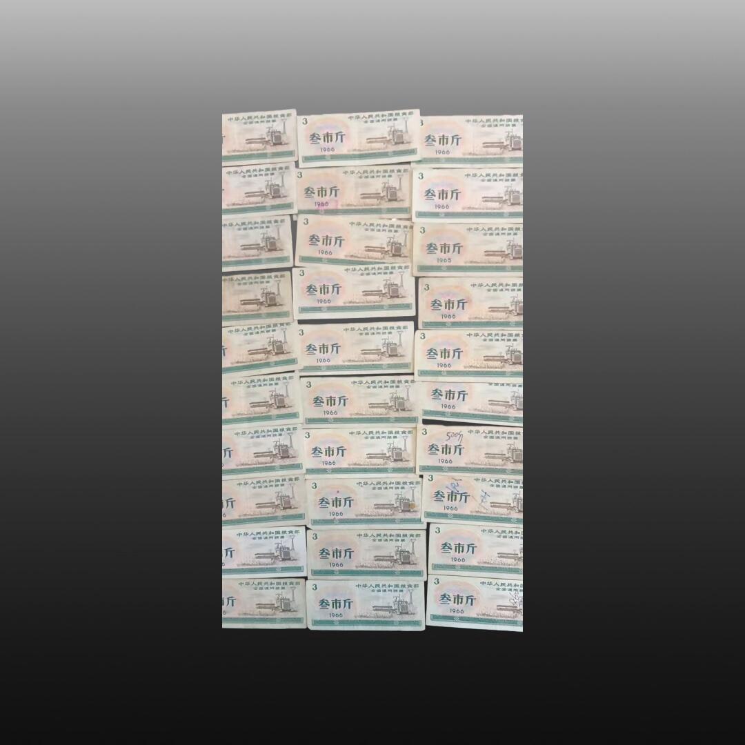 程曦曙光-安欣 粮票300张