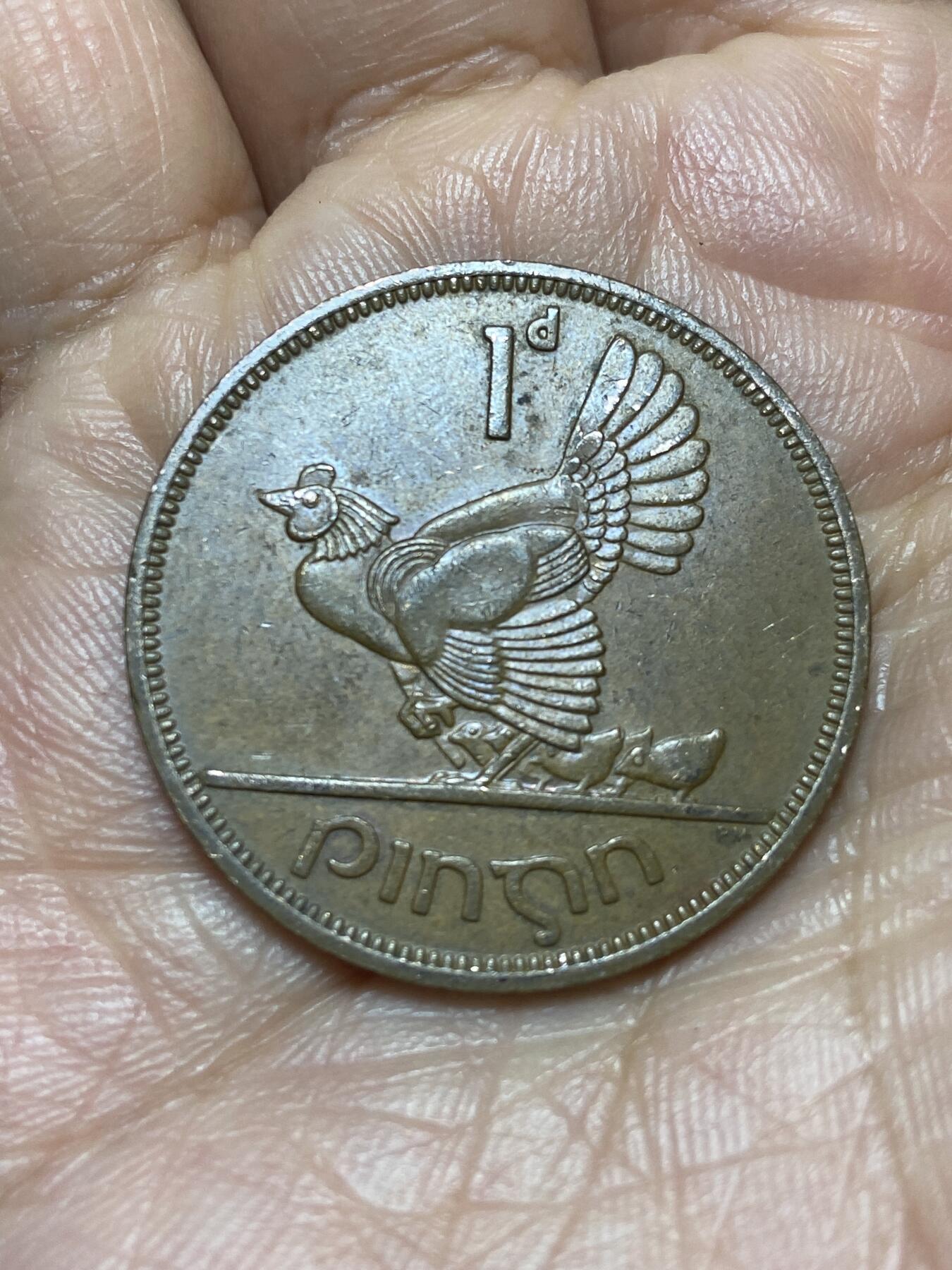 2026年第三场(总第一百七十二场）外国好品散币场(免佣金) 爱尔兰🇮🇪1968年1便士(共和国时期第一套，关门年)