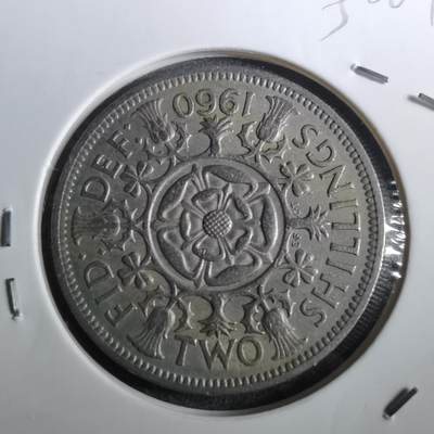 沼泽如烟--第950场 - 英国1960年2先令