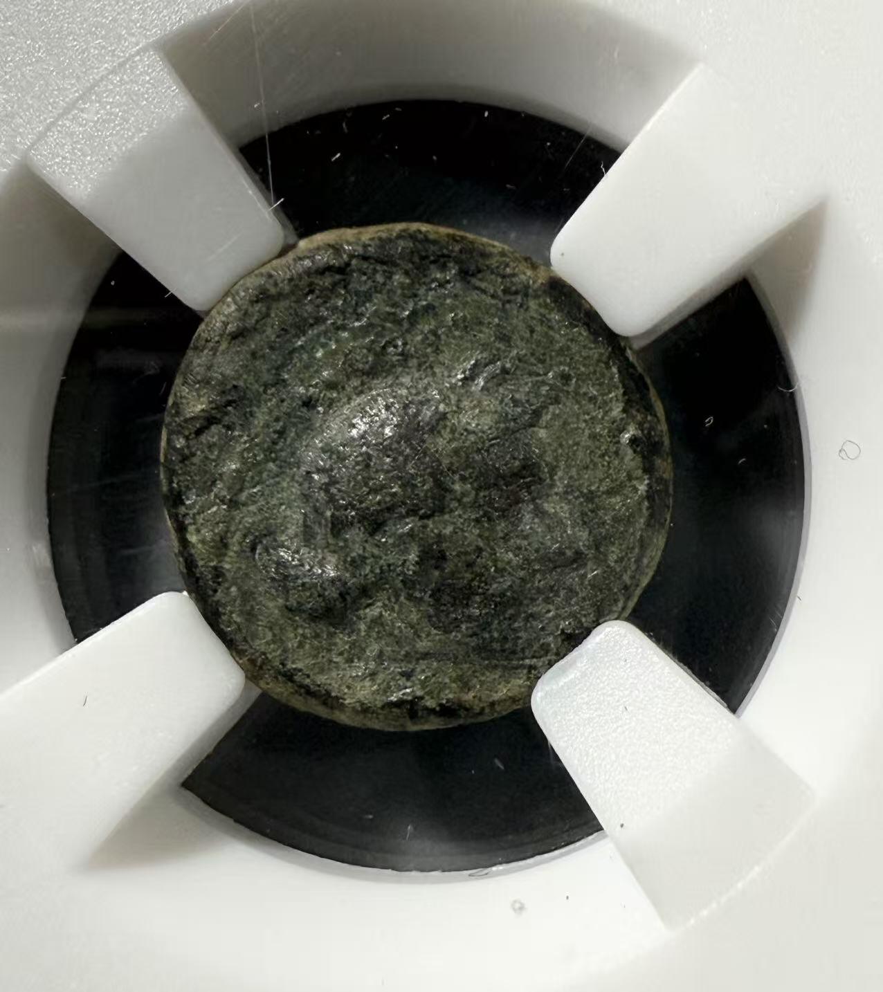 七河·世界币章小拍（总第32期） 古希腊.阿摩尔格斯岛铜币