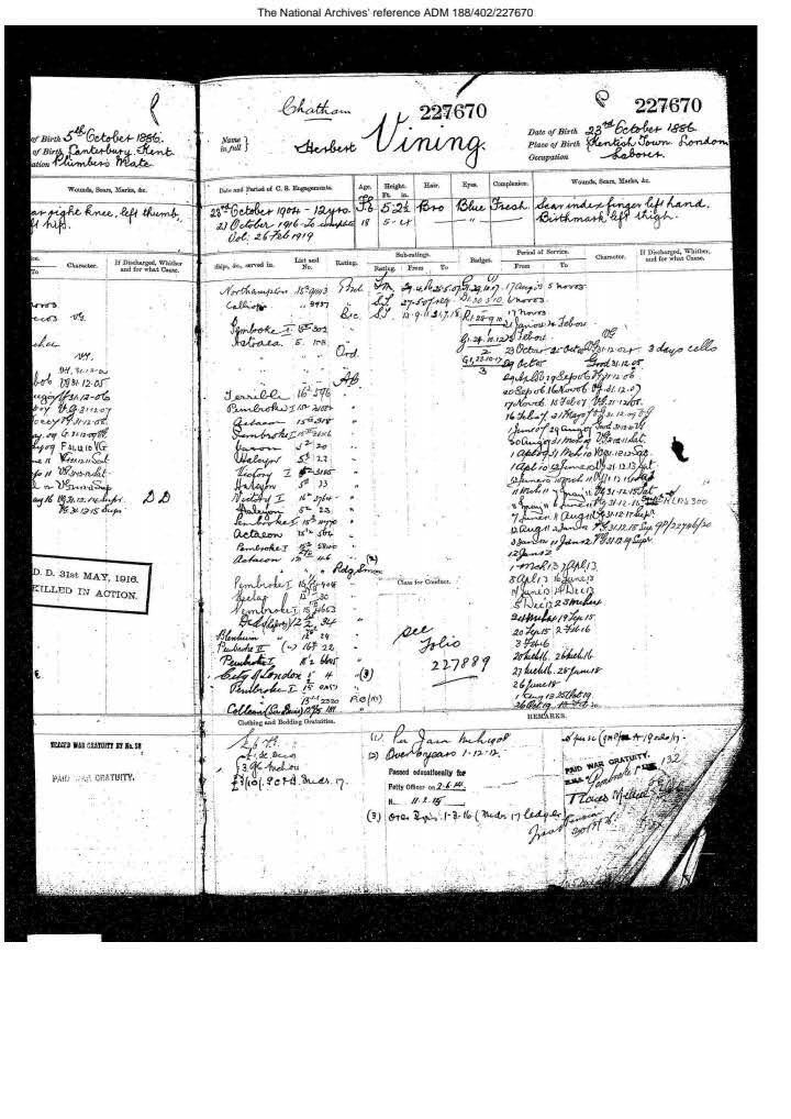 小驴勋章奖章收藏1月2日周五晚六点拍卖（珍爱和平，收藏战争，铭记历史，勿忘国耻，忠党爱国。有偿代拍，送拍规则在简介最后，参拍须阅读规则后再参拍，关系到运费包装发货时效真假辨别等关键信息，拍卖时不再发原图，看大图店主微信码在拍卖店铺介绍里） 乔治五世版英国皇家海军长期服役奖章，银质，打有获得者信息边铭带档案