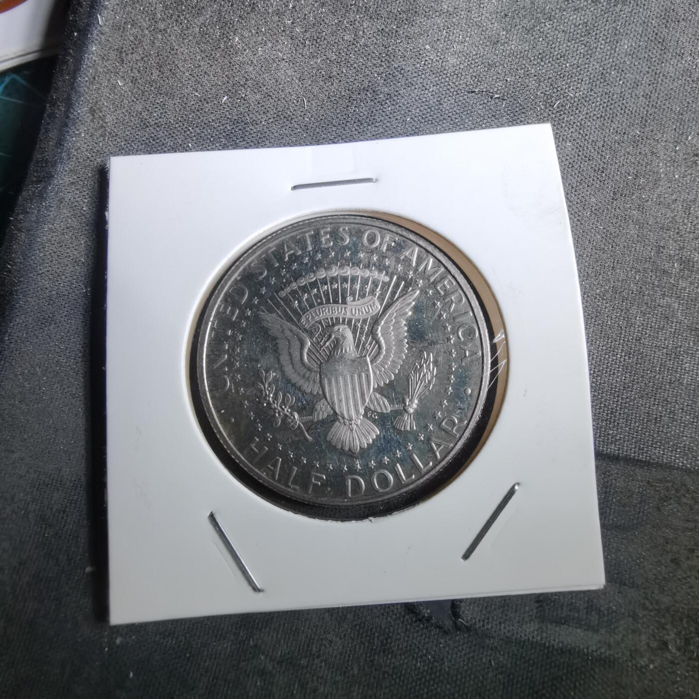 沼泽如烟--第950场 美国1992年半美元精制币