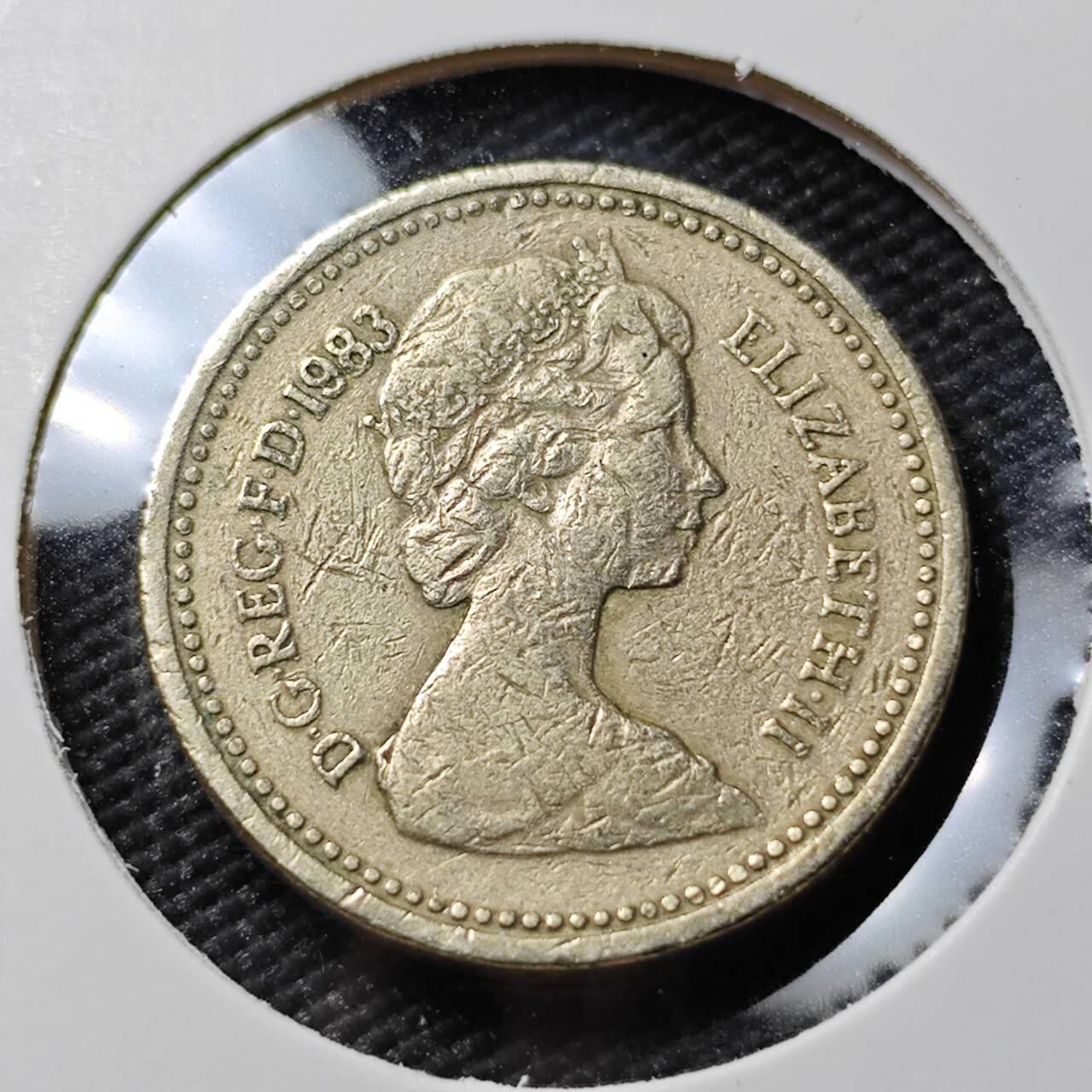 KK钱币收藏小铺  第383期  2月预留时间 周末发货  英国1镑