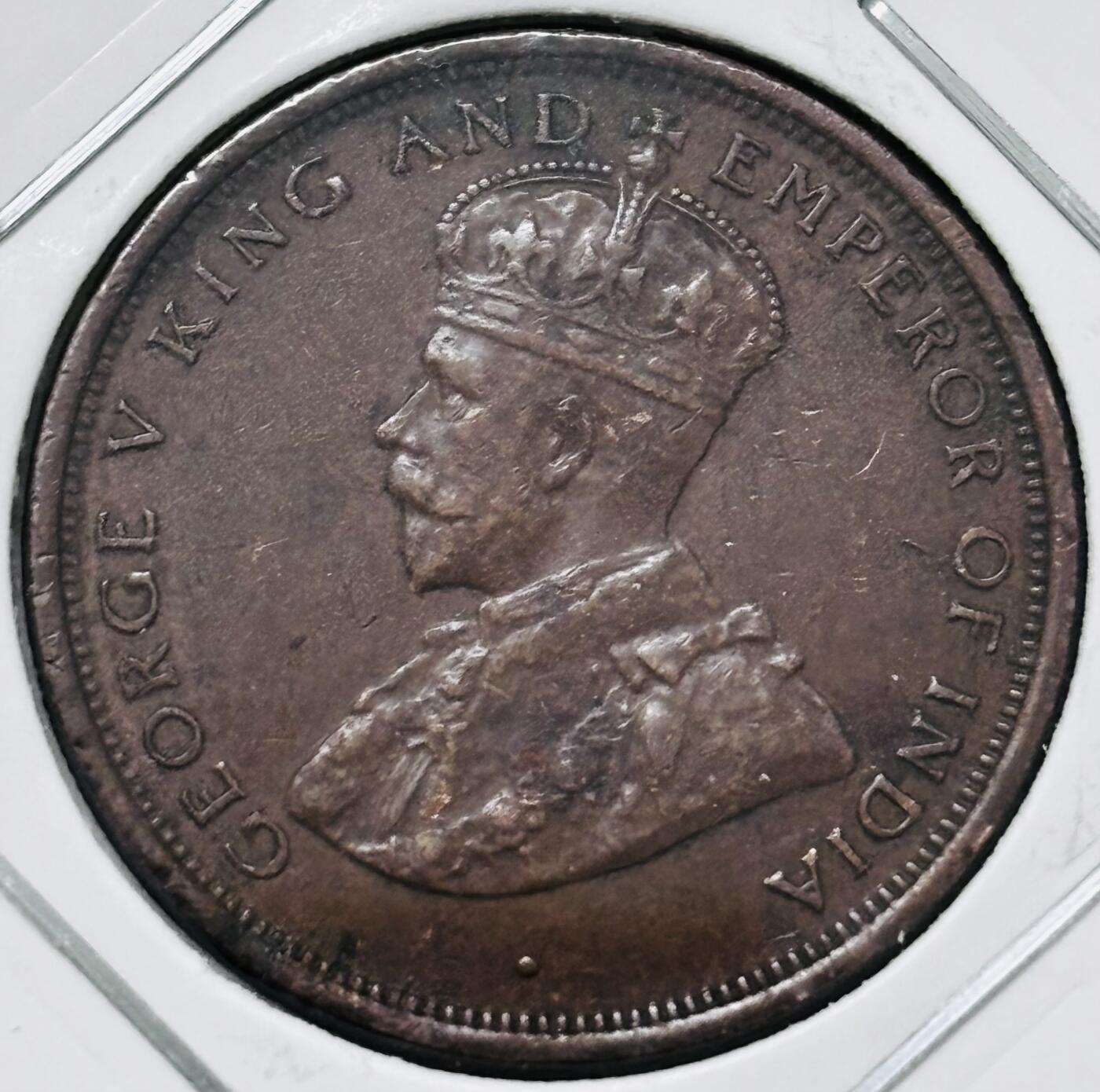 文馨钱币收藏 迎新纳福2026新年第一场（第 287 场）金银老铜币拍卖 少见极美品 1926 年英属锡兰乔治五世 1 分铜币