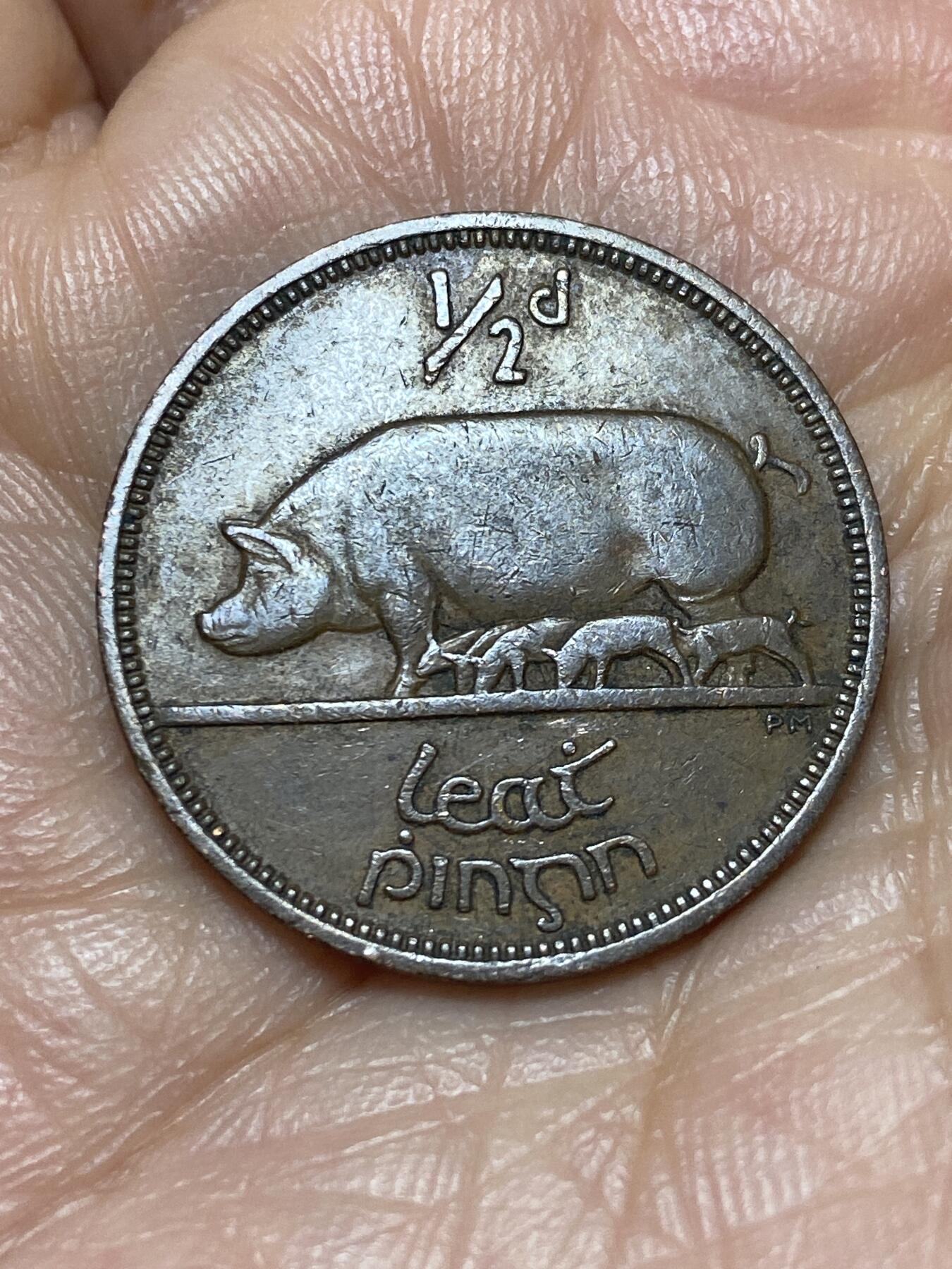 2026年第三场(总第一百七十二场）外国好品散币场(免佣金) 爱尔兰🇮🇪1964年1/2便士(共和国时期第一套)