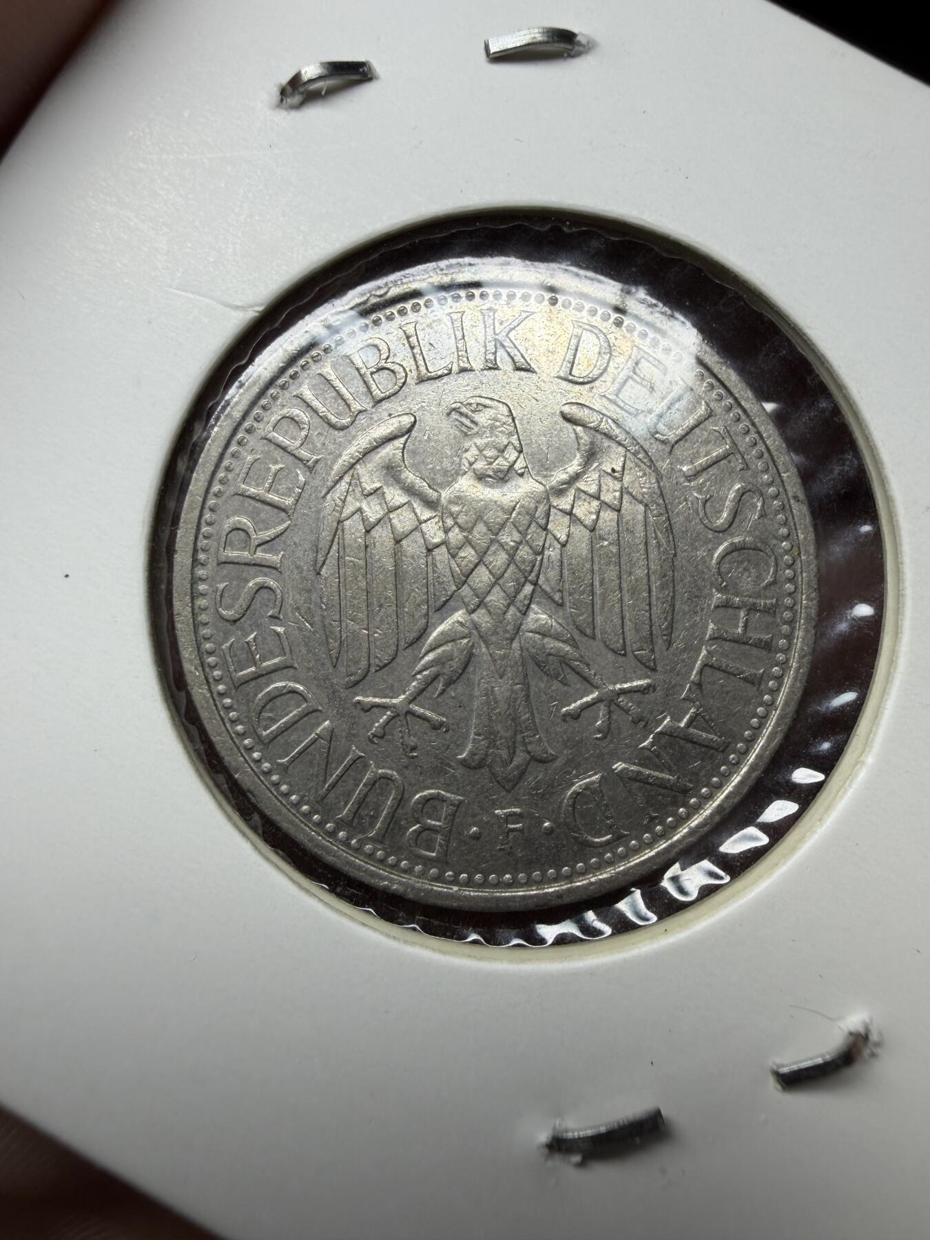 2025年集古藏今外币拍卖第十一期-第7场—（总第297拍），可以寄存60天，满160元包邮。 1985年德国1马克